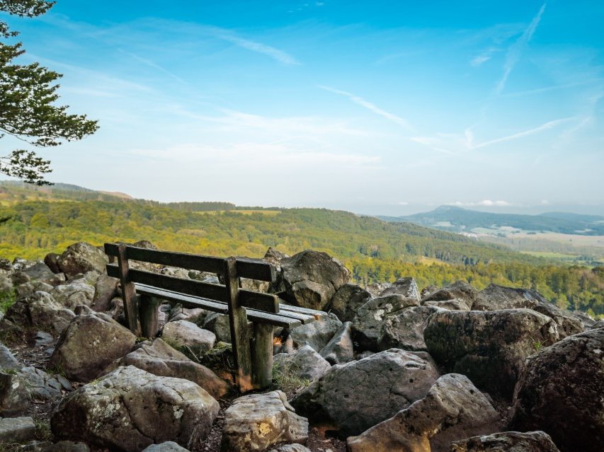 Blick vom Schafstein