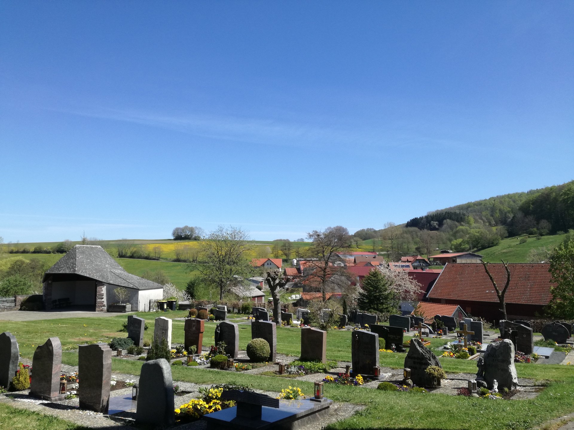 Friedhof im Ortsteil Reulbach