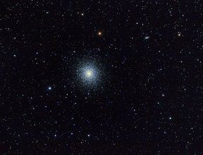 Nahaufnahme vom Sternenbild Herkules