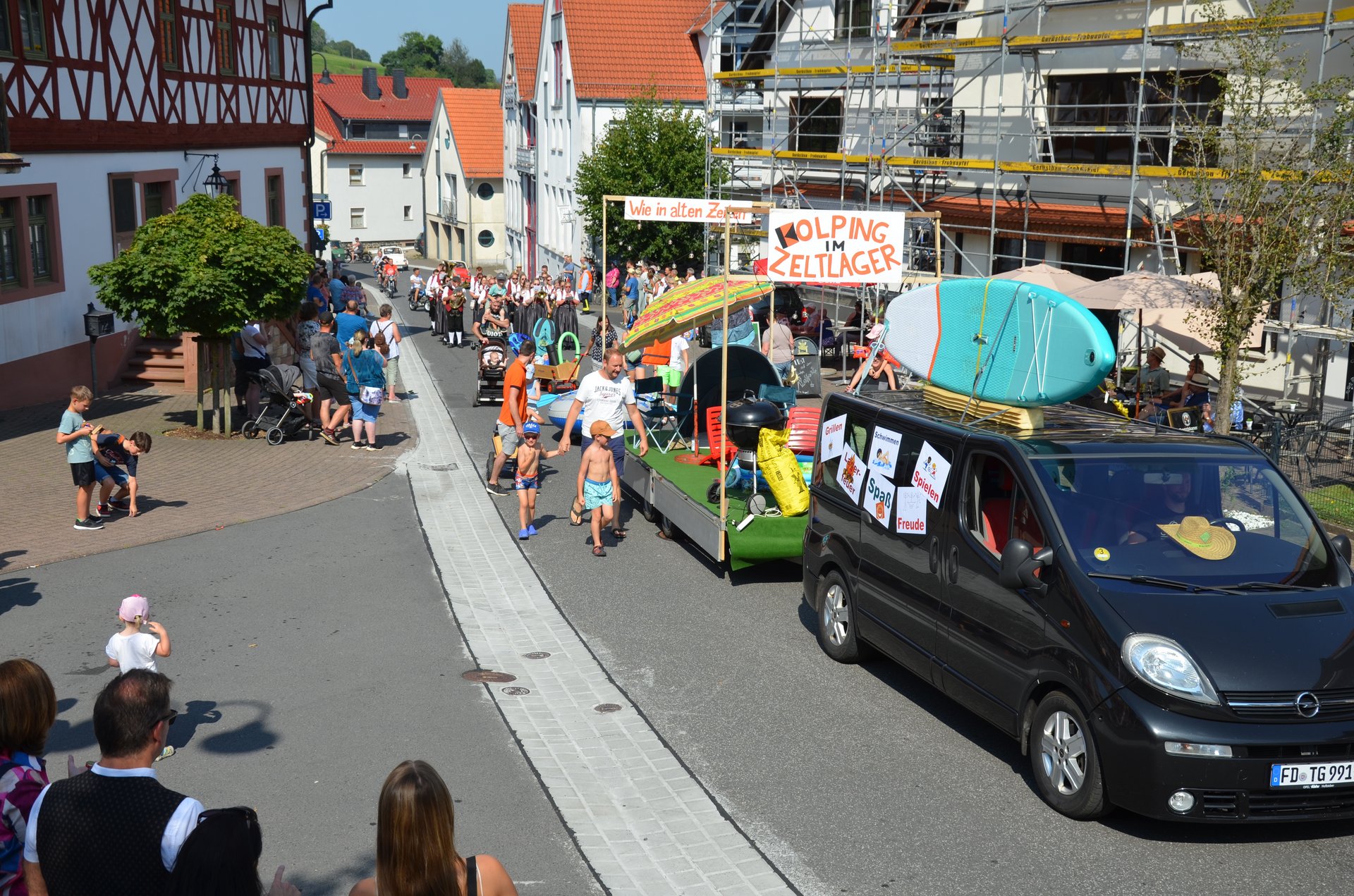 Festzug Bürgerfest Wüstensachsen