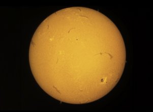 Bild von der Sonne - Nahaufnahme