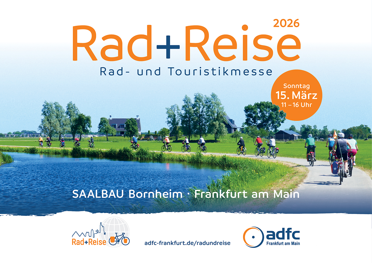 adfc Rad+Reise-Messe Frankfurt am Main