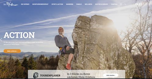 Neue Internetseite der touristischen Arbeitsgemeinschaft Die Rhöner