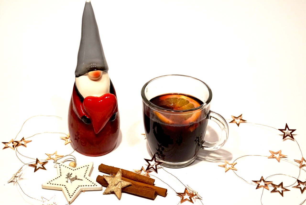 Nikolaus und Glühwein